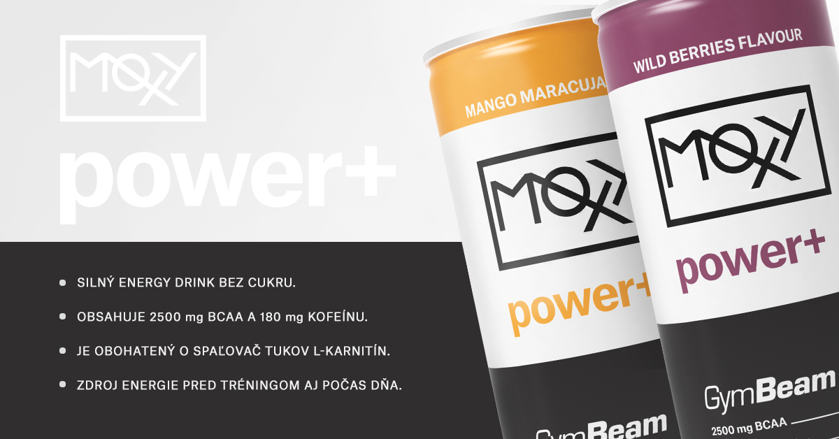 Moxy Power+ Energy Drink - GymBeam
