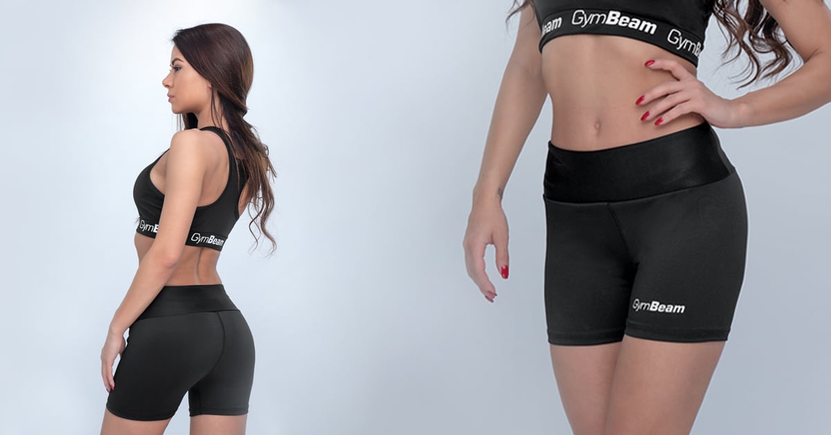 Women’s shorts Fly-By black - GymBeam