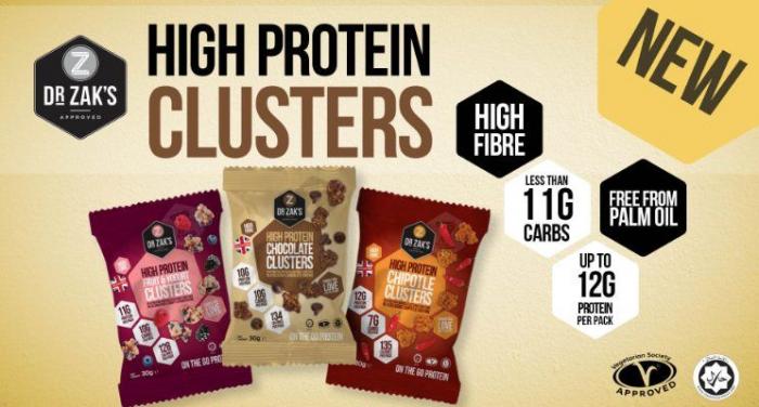 Protein-Bonbons High Protein Clusters 30 g - Dr Zaks
