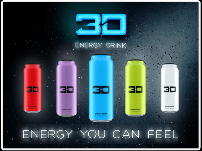 3D Energy Drink - 3D Energy 