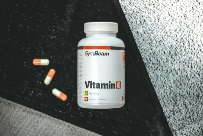 Vitamin E 60 caps - GymBeam