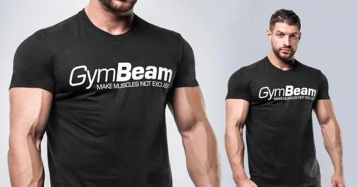 Tricou Make Muscles Black - GymBeam