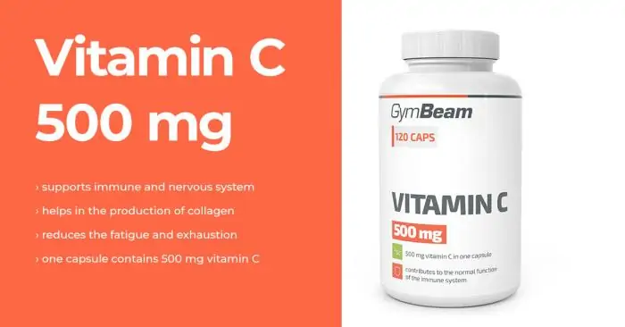 Vitamina C 500 - GymBeam
