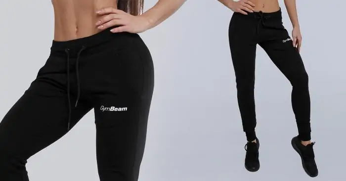 Pantaloni pentru femei Urban Black - GymBeam