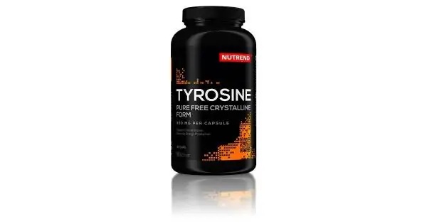 Tyrosine 120 caps - Nutrend - without flavour