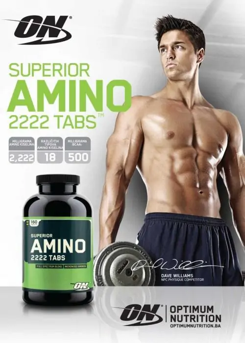 Amino acids Superior Amino 2222 - Optimum Nutrition