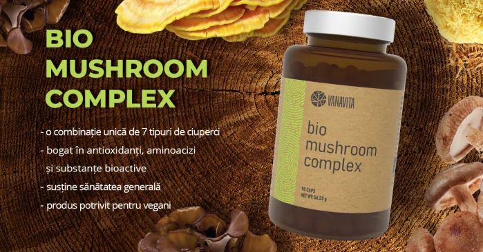 Extractul de ciuperci BIO Mushroom Complex