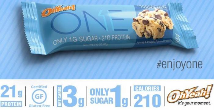 Protein Riegel Oh Yeah! One Bar 60 g - ISS Research